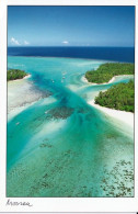 1 AK Moorea Island / Französisch Polynesien * Aerial View Of Moorea's Lovely Lagoon - French Polynesia * - Polynésie Française