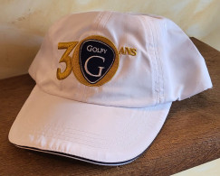 GOLFY 30 Ans Casquette De Golf Blanche ### NEUVE ### - Habillement, Souvenirs & Autres