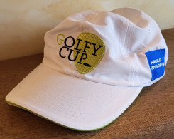 GOLFY Cup, Casquette De Golf Blanche, Fin Coton ## NEUVE ## - Apparel, Souvenirs & Other