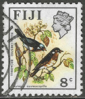 Fiji. 1971 QEII. Birds And Flowers. 8c Used. SG 441 - Fidji (1970-...)