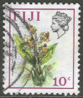 Fiji. 1971 QEII. Birds And Flowers. 10c Used. SG 442 - Fidji (1970-...)