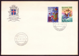 Islande , FDC, Enveloppe Du 4 Mai 1981 à Reykjavik " Europa " - FDC