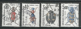 Frankreich Yv 109-12  Mi 112-15 O Used - 1960-.... Afgestempeld