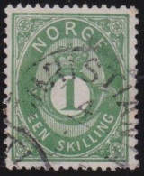 Norway   .   Y&T     .    16       .    O   .    Cancelled - Used Stamps