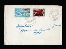 Polynésie Française YT PA 74- 1er Jour Mise En Service DC 10 - 18 Mai 1973 - FDC - Used Stamps