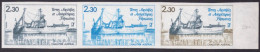 3 Essai De Couleur Dont 1 Multicolore Taaf/fsat Bateau Austral Yvert 100 MNH ** - Imperforates, Proofs & Errors