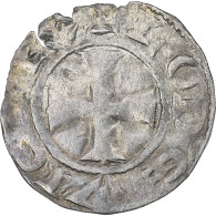France, Louis VI, Denier, 1108-1137, Montreuil-sur-Mer, 5th Type, TTB, Billon - 1108-1137 Lodewijk VI De Dikke