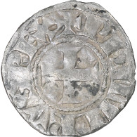 France, Philippe IV Le Bel, Obole Tournois, 1285-1290, TTB, Billon, Duplessy:224 - 1285-1314 Philippe IV Le Bel