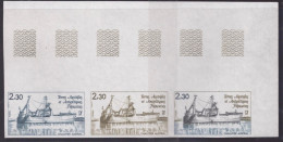 3 Essai De Couleur Dont 1 Multicolore Taaf/fsat Bateau Austral Yvert 100 MNH **4 - Imperforates, Proofs & Errors