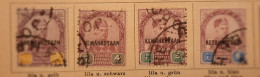 Malaysia - Johore - 4  Marken  Von 1894 Gem. Scan - Johore
