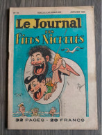 Le Journal Des Pieds Nickelés N° 19 PELLOS  01/1950 BIBI FRICOTIN Aux JO Les Pieds Nickeles - Pieds Nickelés, Les