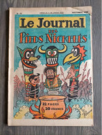 Le Journal Des Pieds Nickelés N° 16 PELLOS  10/1949 BIBI FRICOTIN Aux JO Les Pieds Nickeles - Pieds Nickelés, Les