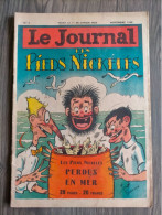 Le Journal Des Pieds Nickelés N° 5 PELLOS  Père LATIGNASSE Par MAT 11/1948  Les Pieds Nickeles - Pieds Nickelés, Les