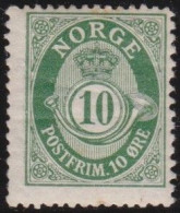 Norway   .   Y&T     .    93     .    *     .     Mint-hinged - Unused Stamps