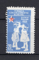 TURKIJE Yt. B186 MH 1955 - Timbres De Bienfaisance