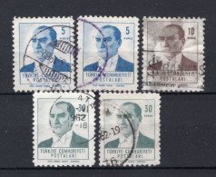 TURKIJE Yt. 1603/1605° Gestempeld 1961-1962 - Used Stamps