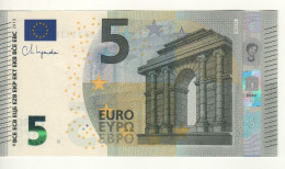 5 EURO  "Austria"  Ch.Lagarde    N 022 A1    ND1113805276   /  FDS - UNC - 5 Euro