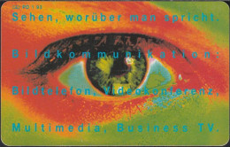 GERMANY PD1/93 - Mund - Auge - Eye - Mouth - P & PD-Series: Schalterkarten Der Dt. Telekom