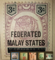 Malaysia - Malay States  - 1 Marke  Von 1900 Gem. Scan - Federated Malay States