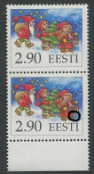 Estonia:Unused Stamps Christmas 1997 - Misprint, Printing Error!, MNH - Estonie