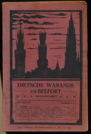 DIETSCHE WARANDE EN BELFORT MAANDSCHRIFT  DEC. 25    2 AFBEELDINGEN - Autres & Non Classés