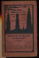 DIETSCHE WARANDE EN BELFORT MAANDSCHRIFT  JAN 1925    2 AFBEELDINGEN - Altri & Non Classificati