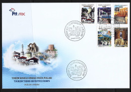 2015 - TOURISM THEME DEFINITIVE POSTAGE STAMPS 20 MARCH  2015 - FDC - FDC