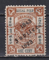 Timbre Neuf* De Chine Shanghaï De 1893 N° 109 MH - Unused Stamps