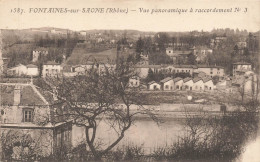 FONTAINES SUR SAONE : VUE PANORAMIQUE A RACCORDEMENT N°3 - Julienas