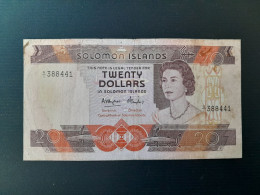SALOMON 20 DOLLARS 1984.SCARCE - Solomon Islands
