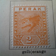 Malaysia Perak - 1 Marke Von 1895 Gem. Image - Perak