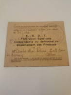 Carte De Membre, Messancy, Athus 1926 - Brieven En Documenten