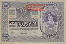 AUTRICHE ÖSTERREICH - 10.000 Kronen (65) 2 Novembre 1918 - Oesterreich