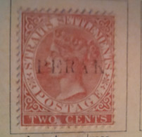 Malaysia Perak - 1 Marke Von 1894 Gem. Image - Perak