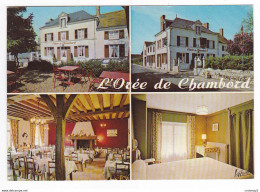 41 MASLIVES Bar Hôtel Restaurant L'Orée De Chambord à 3km Du Château De Chambord En 1983 VOIR DOS - Restaurantes