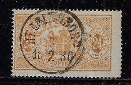 SWEDEN 1874 OFFICIAL STAMP SCOTT #O8 USED - Servizio