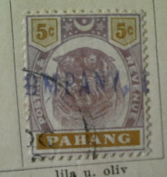 Malaysia Pahang  - 1 Marke Gem. Image - Pahang