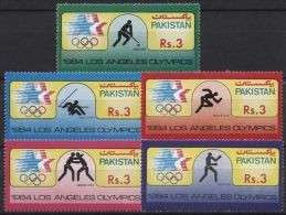 Pakistan, 1984, Mi: 628/32 (MNH) - Pakistan