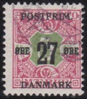 Denmark      .   Y&T     .     93     .     O      .     Cancelled - Used Stamps