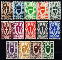 Cameroun - 1941 - Série De Londres  - N° 249 à 262  - Oblit - Used - Used Stamps