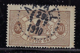 SWEDEN 1881 OFFICIAL STAMP SCOTT #O22 USED - Servizio