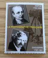 La Photographie Française: Daguerre/ Niepce Vignette**Erinnophilie, Timbre,stamp,Sticker-Aufkleber-Bollo-Viñeta - Filatelistische Tentoonstellingen