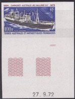 Essai De Couleur Multicolore Taaf/fsat Bateau Gallieni Yvert PA 29 MNH **2 - Imperforates, Proofs & Errors