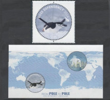 2014 - ROSS DEPENDENCY - DA POLO A POLO / FROM POLE TO POLE - EMISSIONE CONGIUNTA CON GROENLANDIA. MNH - Joint Issues
