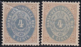 Denmark - West-Indies      .   Michel       .    7-I  A+b  (2 Scans)   .     *      .    Mint-hinged - Dänische Antillen (Westindien)