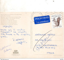 1995 CARTOLINA CON ANNULLO STOCCOLMA - Storia Postale