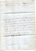 1850 LETTERA - Manuscrits