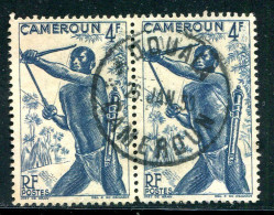 CAMEROUN- Y&T N°288- Oblitéré En Paire (très Belle Oblitération!!!) - Used Stamps