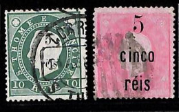 ZA0172c - S TOME E PRINCIPE - STAMPS - Mundifil # 24/25 Used - Nyassa