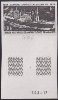 Essai De Couleur Taaf/fsat Bateau Le Gallieni Yvert PA 29 MNH **6 - Ongetande, Proeven & Plaatfouten